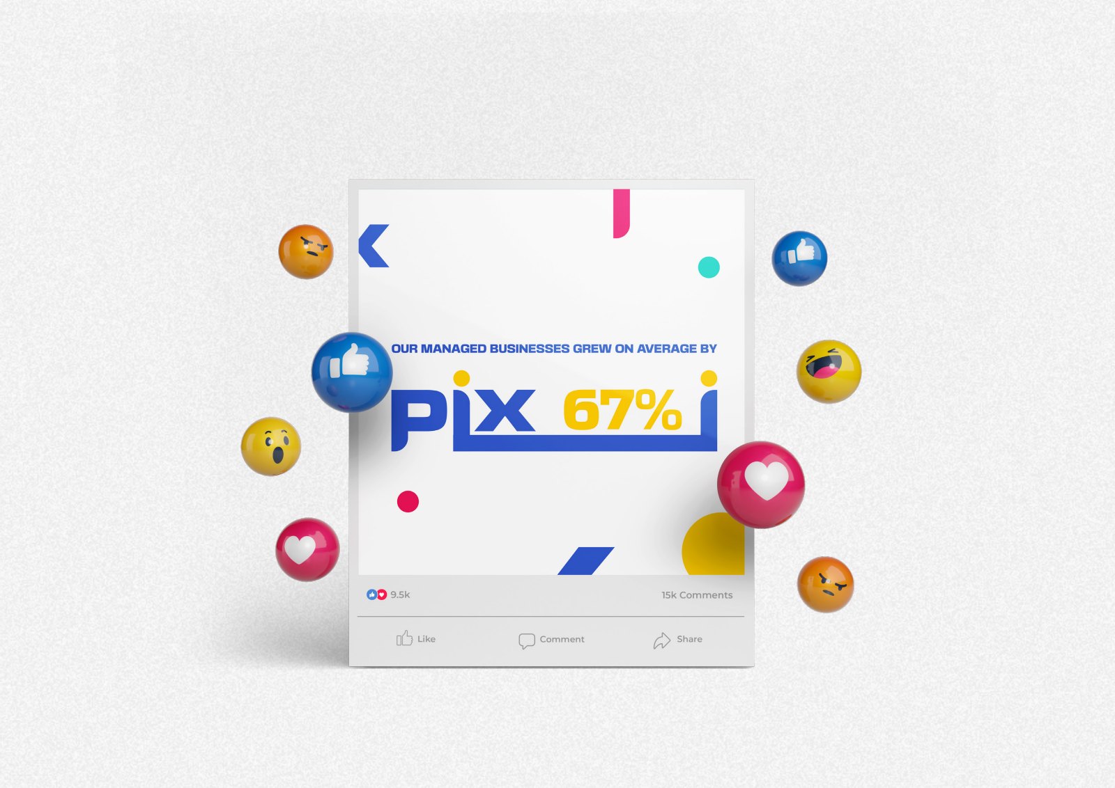 Pixi social media brand application