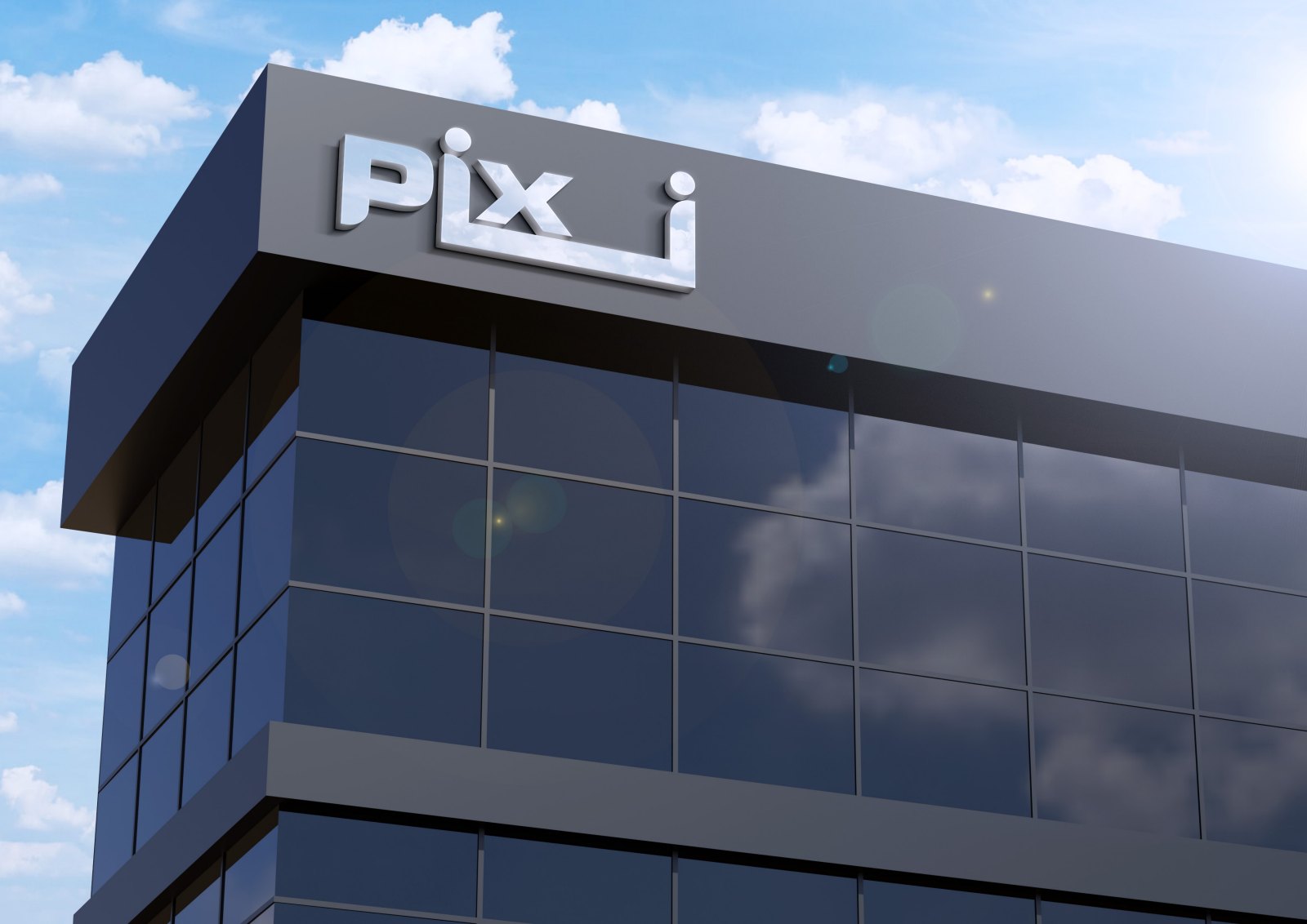Pixi exterior signage application